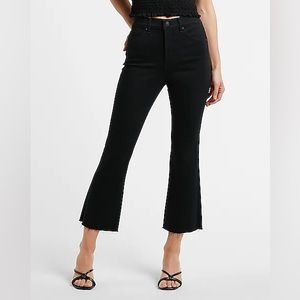EXPRESS Black Cropped Women’s Jeans